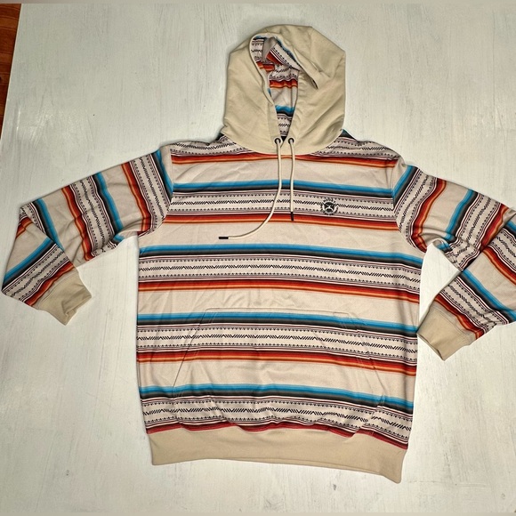 Hooey Other - Hooey Serape Hoodie • Western Aztec Stripe • Men’s M